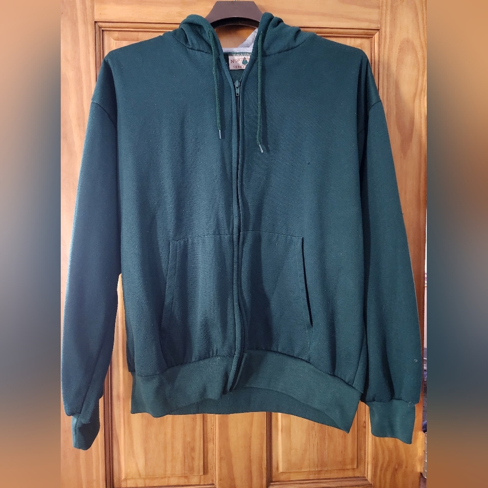Women's Size Large Hoodie Green and Gray Northwest Territory